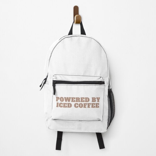 Item preview, Powered by iced coffee- brown designed and sold by CSdoodles.