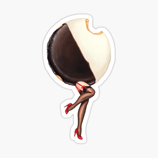 Item preview, Black & White Cookie Pin-Up designed and sold by Kelly  Gilleran.