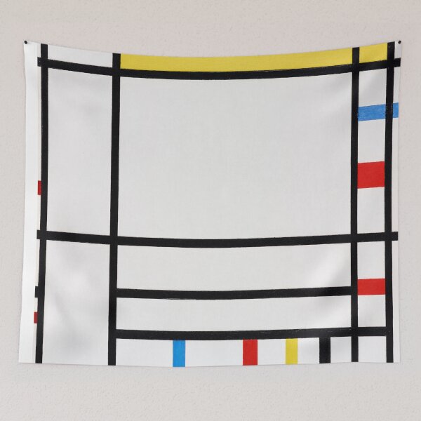 Item preview, Place de la Concorde (1938–1943) painting in high resolution by Piet Mondrian designed and sold by emidye20.