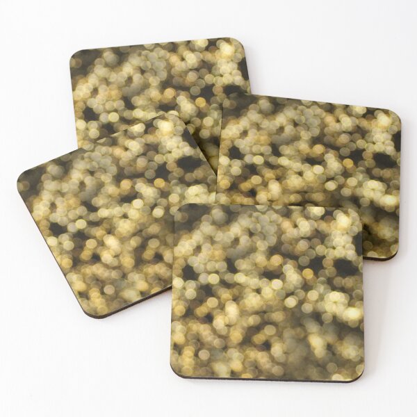 Item preview, Gold Bokeh Blurred Lights designed and sold by ADreamWorld.