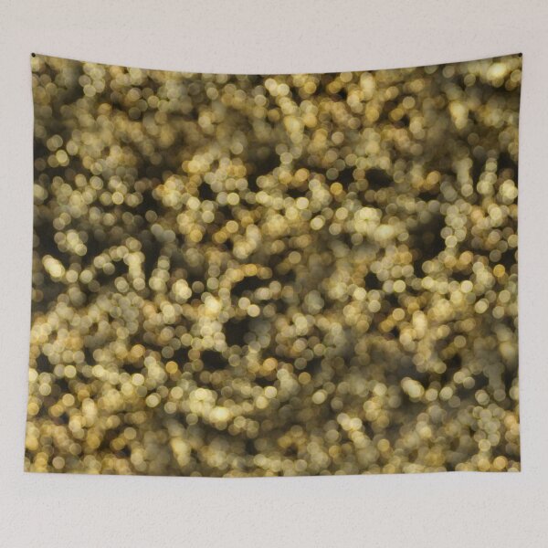 Item preview, Gold Bokeh Blurred Lights designed and sold by ADreamWorld.