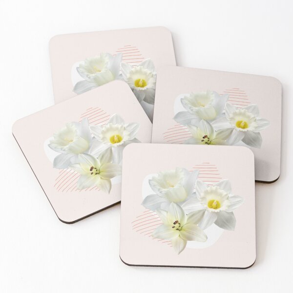 Item preview, White Flowers Collage II designed and sold by thayartstudio.