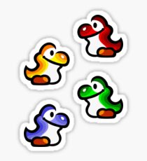 Yoshi Babies Sticker