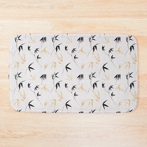 Item preview, Oriental Style Bamboo Leaves Pattern designed and sold by PrintinglyArt.