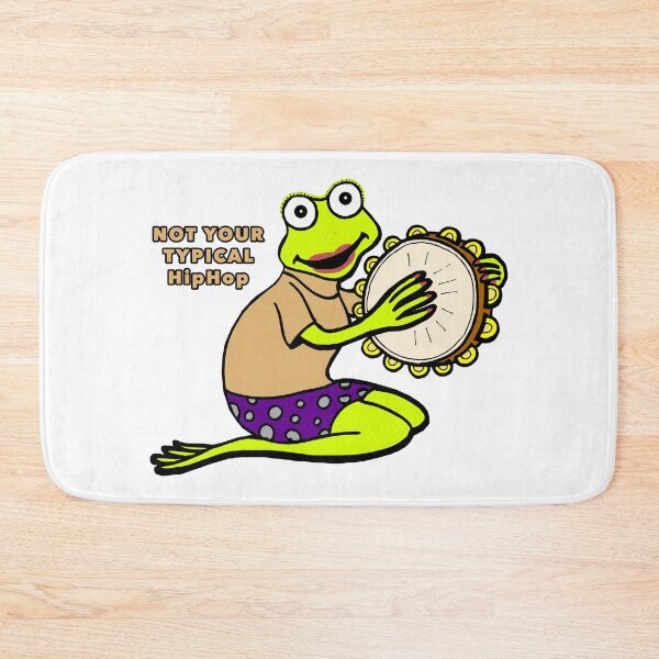 Item preview, HipHop Frog with Tambourine designed and sold by janraydesigns.