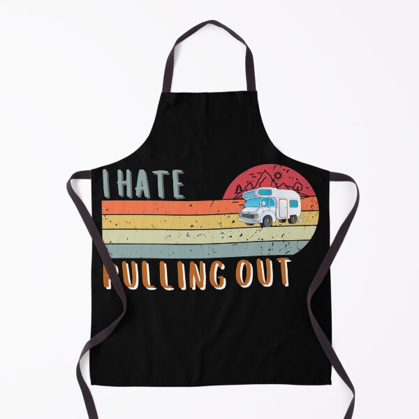 Item preview, Funny camping I hate pulling out retro travel trailer designed and sold by TINASTORESHOPE.