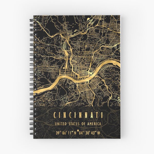 Item preview, CINCINNATI MAP USA designed and sold by hatimelhag.