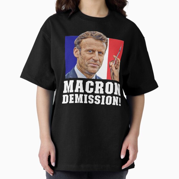 Item preview, Macron Resignation! designed and sold by The Masked Designer.