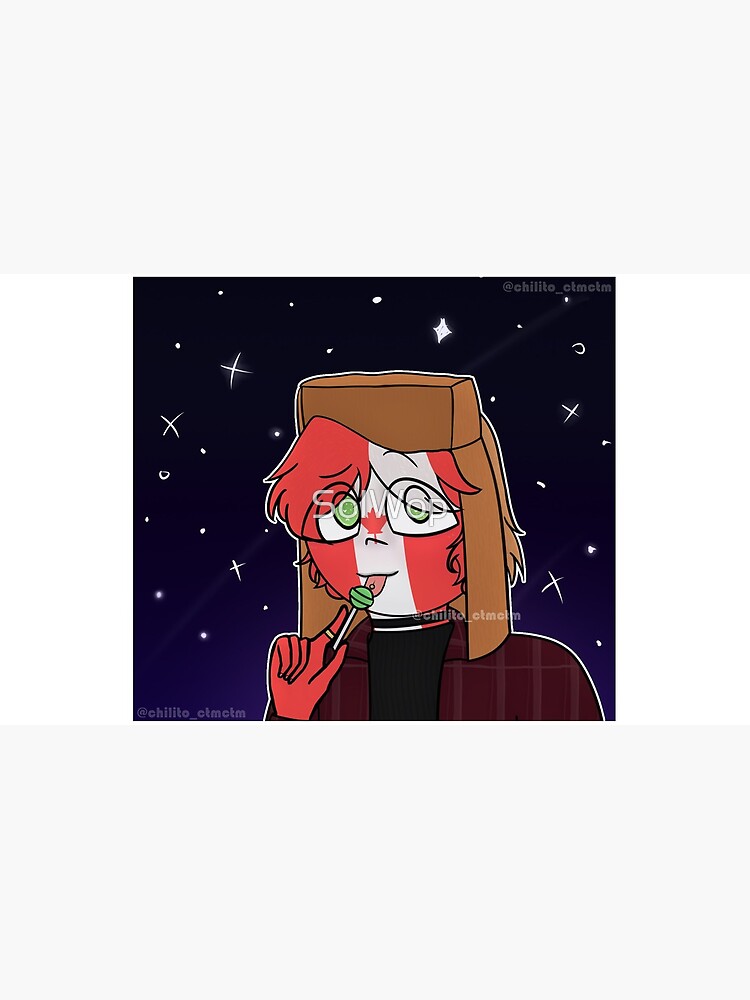 Argentina countryhumans love confession Magnet by SolWop