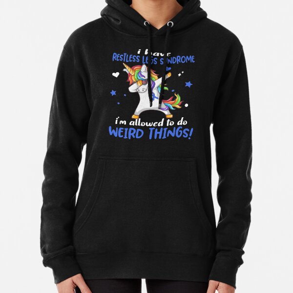 Item preview, Restless Legs Syndrome Warrior I'm Allowed To Do Weird Things designed and sold by Brad-FI.