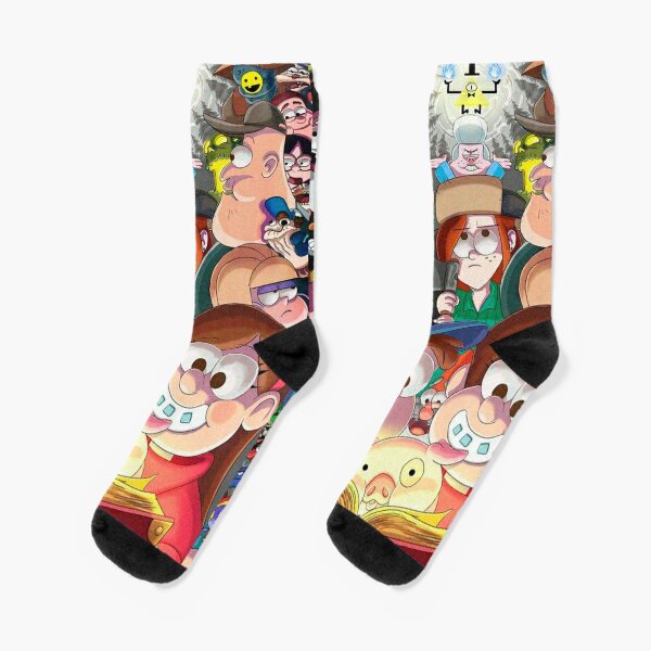 Gravity Falls Calcetines Colores – Accesorios-Mexicali