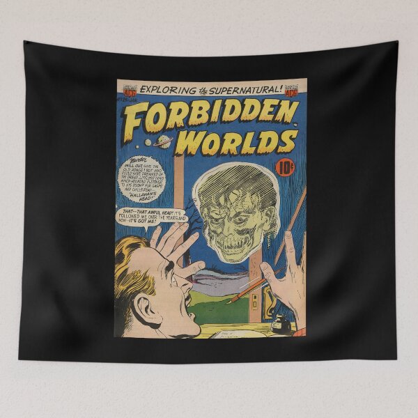 Item preview, Forbidden Worlds Vintage golden age horror comic book. designed and sold by beachcamper.