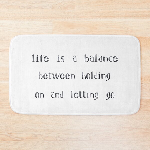 Item preview, Life is a balance between holding on and letting go, meditation energy designed and sold by merchfun2.