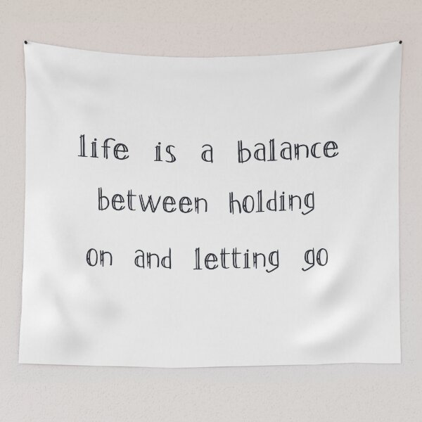 Item preview, Life is a balance between holding on and letting go, meditation energy designed and sold by merchfun2.