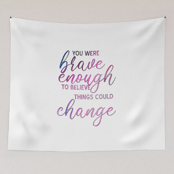 Item preview, Trolls-Inspired "Brave Enough to Believe" designed and sold by mulberrydragon.