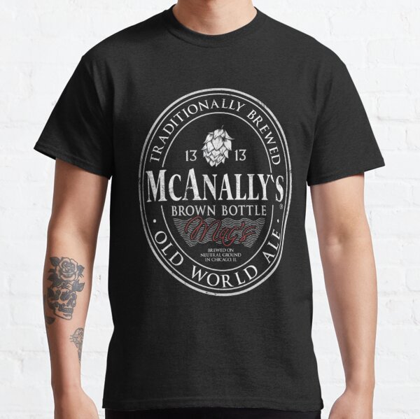 McAnally s Brown Bottle Traditionally Brewed Old World Ale  Classic T-Shirt