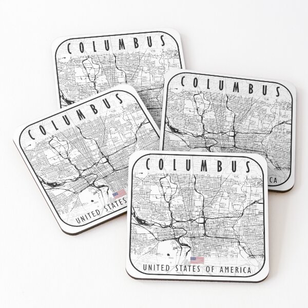 Item preview, COLUMBUS MAP USA designed and sold by hatimelhag.