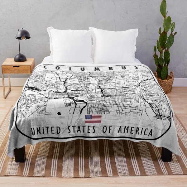 Item preview, COLUMBUS MAP USA designed and sold by hatimelhag.
