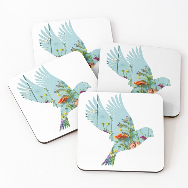 Item preview, floral songbird designed and sold by TheWaterBirds.