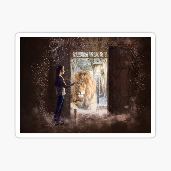 Entering Narnia Sticker