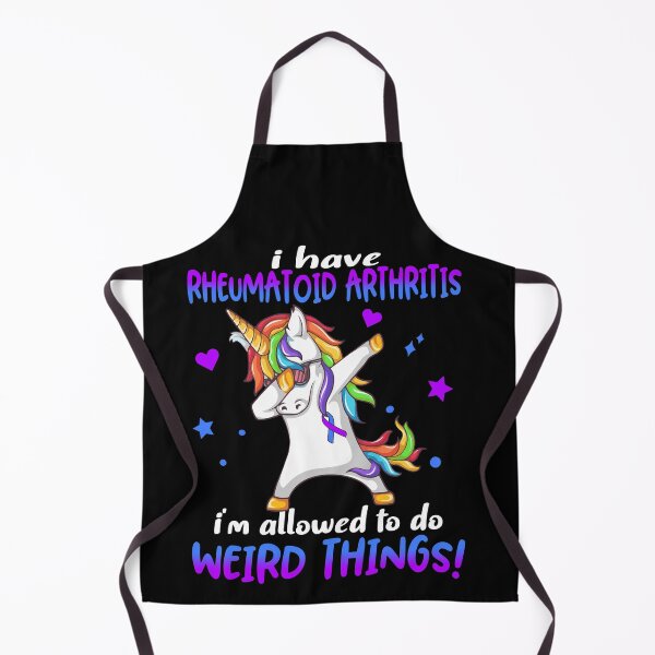 Item preview, Rheumatoid Arthritis Warrior I'm Allowed To Do Weird Things designed and sold by Brad-FI.