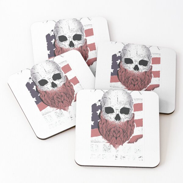 Item preview, American Flag Skull designed and sold by SRedha.