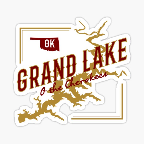 Grand Lake Oklahoma Sticker