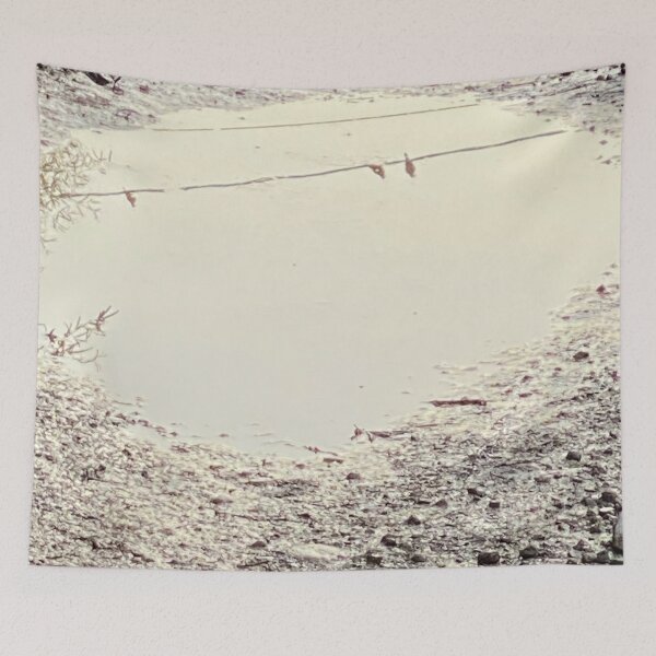 Item preview, Birds On A Wire In Rain Puddle designed and sold by pinkyjainpan.