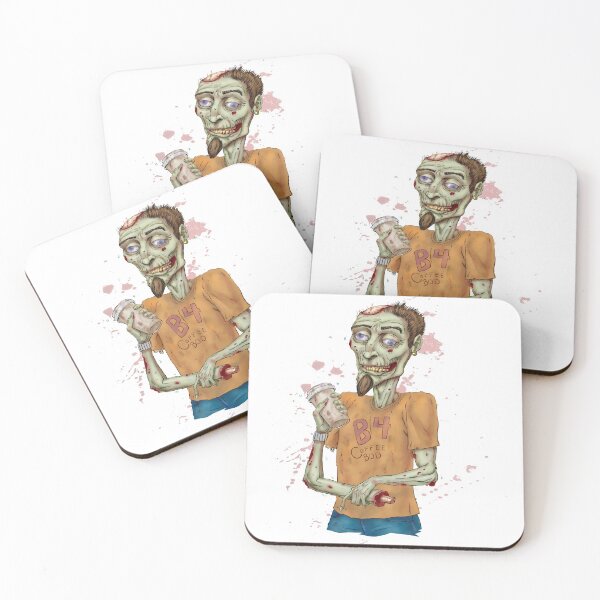 Item preview, B 4 Coffee Bod Zombie  designed and sold by Gene Guilmette.
