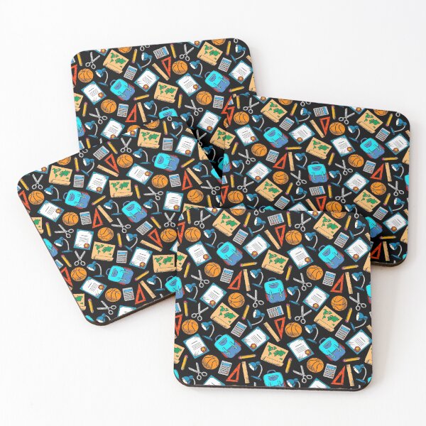 Item preview, Back to school supplies pattern designed and sold by Adorable Designs.