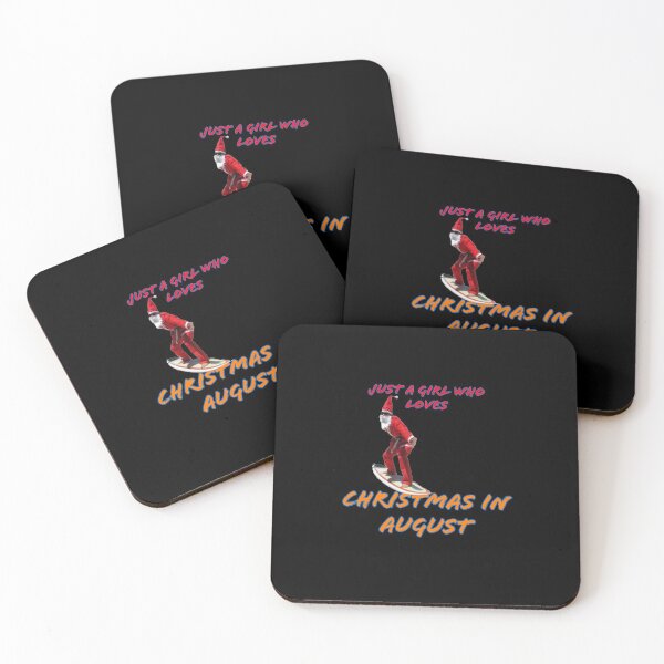 Item preview, just a girl who loves christmas in august designed and sold by Mariocii.