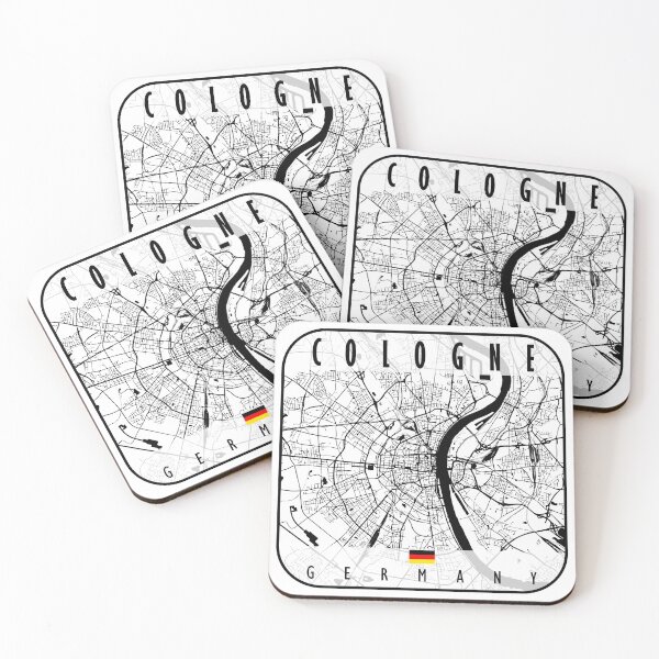 Item preview, COLOGNE MAP GERMANY designed and sold by hatimelhag.