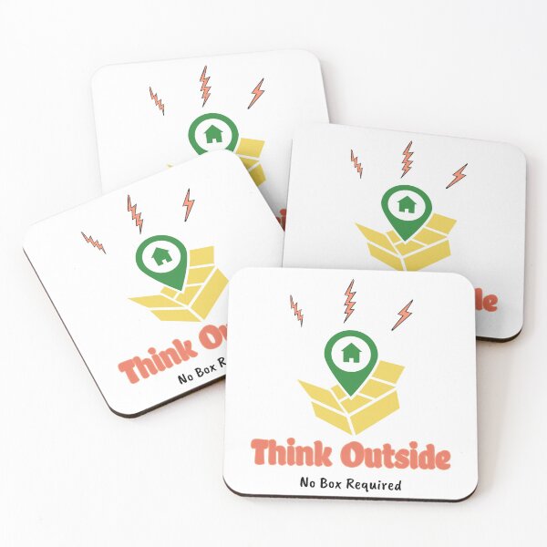 Item preview, Think Outside No Box Required designed and sold by ThinkAndReflect.