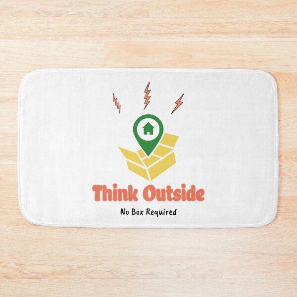 Item preview, Think Outside No Box Required designed and sold by ThinkAndReflect.