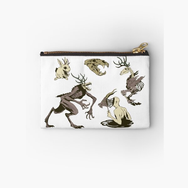 Item preview, Creepy Halloween Monster Illustrations designed and sold by SLAG-Creative.