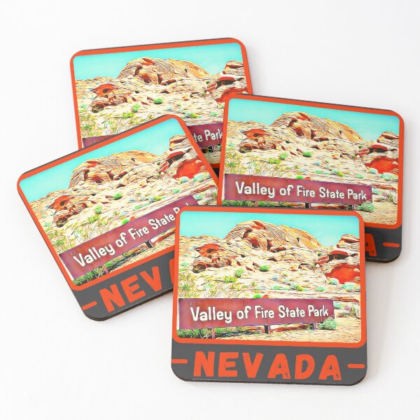 Item preview, Valley Of Fire State Park Nevada  designed and sold by MojaveTradePost.