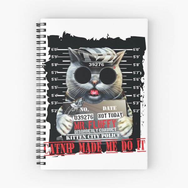 Item preview, British Shorthair cat Disorder conduct, Catnip Made Me Do It designed and sold by ARTsPlural.