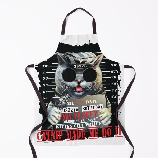 Item preview, British Shorthair cat Disorder conduct, Catnip Made Me Do It designed and sold by ARTsPlural.