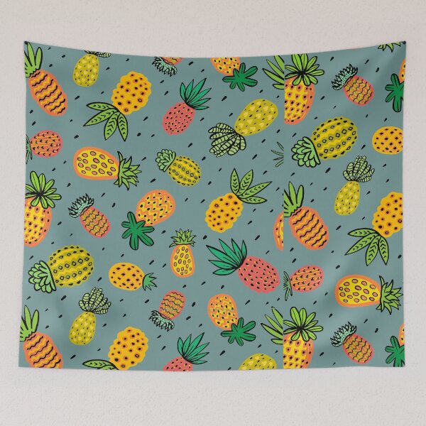 Item preview, laughing pineapple designed and sold by Hasan Kamal.
