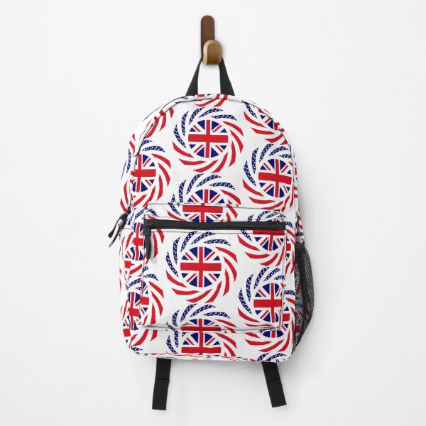 Item preview, British American Multinational Patriot Flag Series designed and sold by Carbon-Fibre Media.