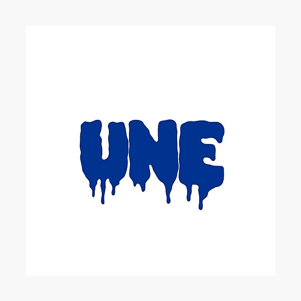 Item preview, UNE Dripping Letters designed and sold by ameliaco.