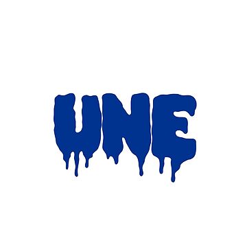 Artwork thumbnail, UNE Dripping Letters by ameliaco