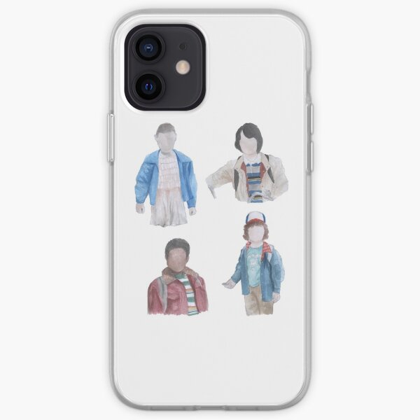 Stranger Things Watercolor 1 iPhone Soft Case