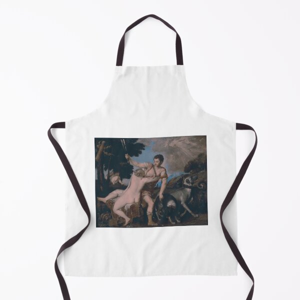 Item preview, Venus and Adonis painting by Titan 1560-1570 designed and sold by speakupandshine.