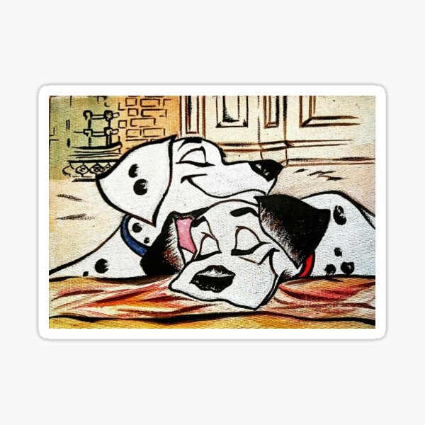 Pongo ❤ Perdita Sticker