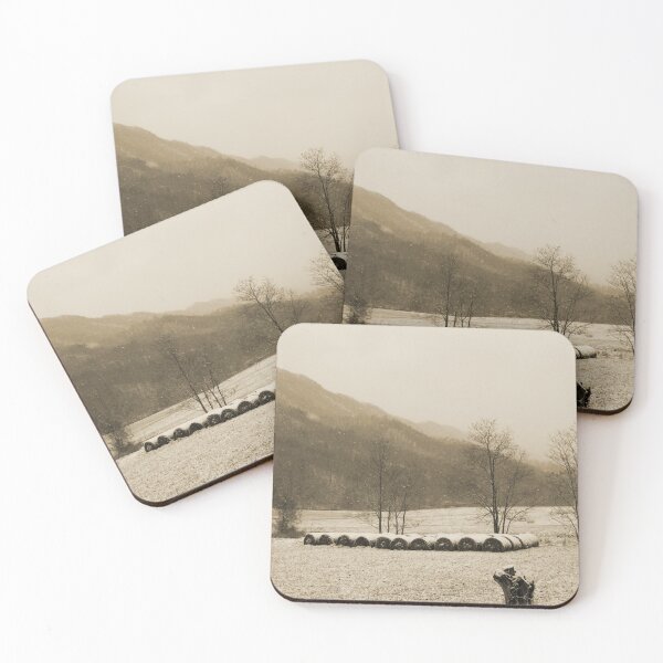 Item preview, Snow Storm in Poor Valley (sepia) designed and sold by chstudios.