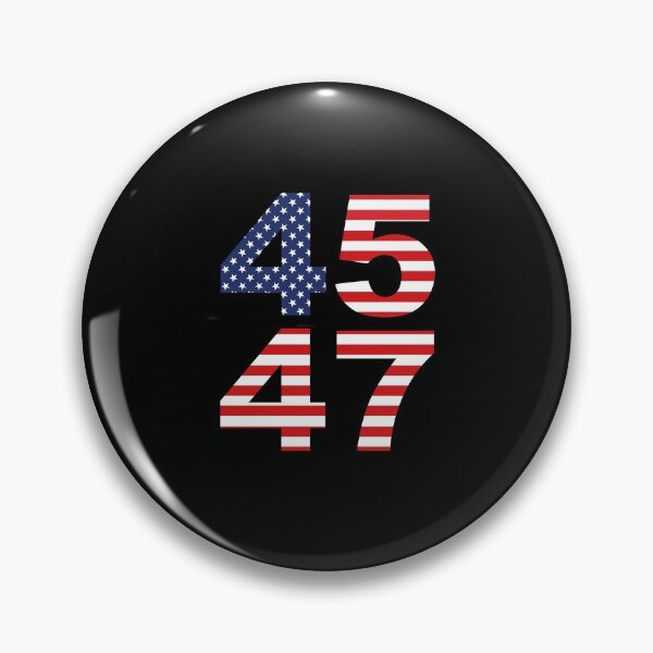 Item preview, Re-elect President Donald Trump 45 47 45th 47th USA designed and sold by Draculaura2009.