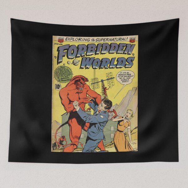 Item preview, Forbidden Worlds Vintage golden age horror comic book. designed and sold by beachcamper.