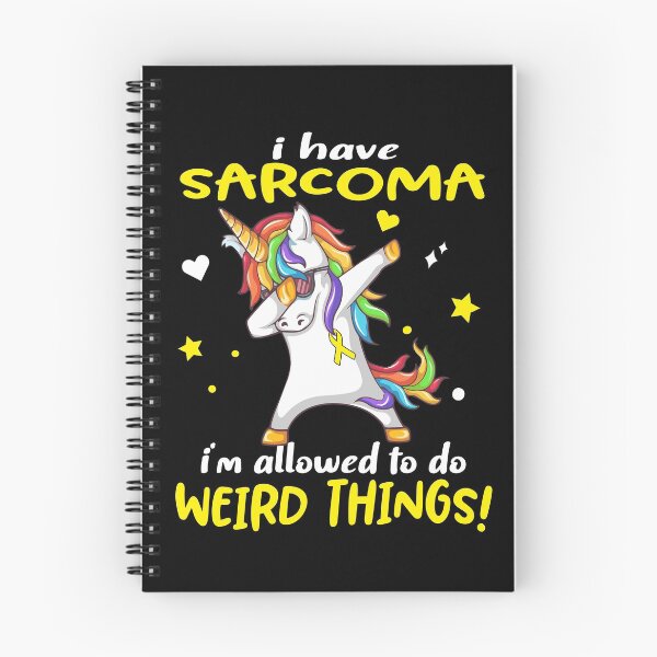 Item preview, Sarcoma Warrior I'm Allowed To Do Weird Things designed and sold by Brad-FI.