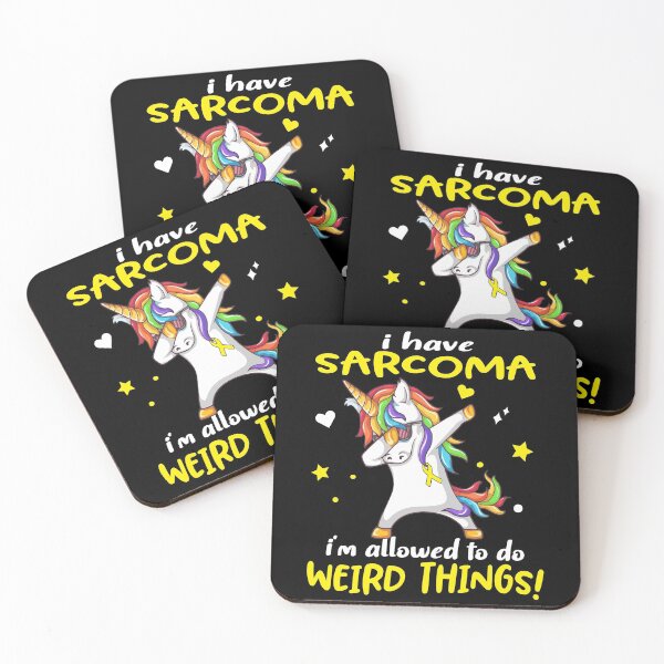 Item preview, Sarcoma Warrior I'm Allowed To Do Weird Things designed and sold by Brad-FI.